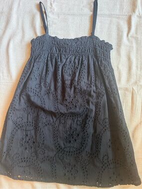 Sanctuary Mini Dress in Black Eyelet. Worn once.
